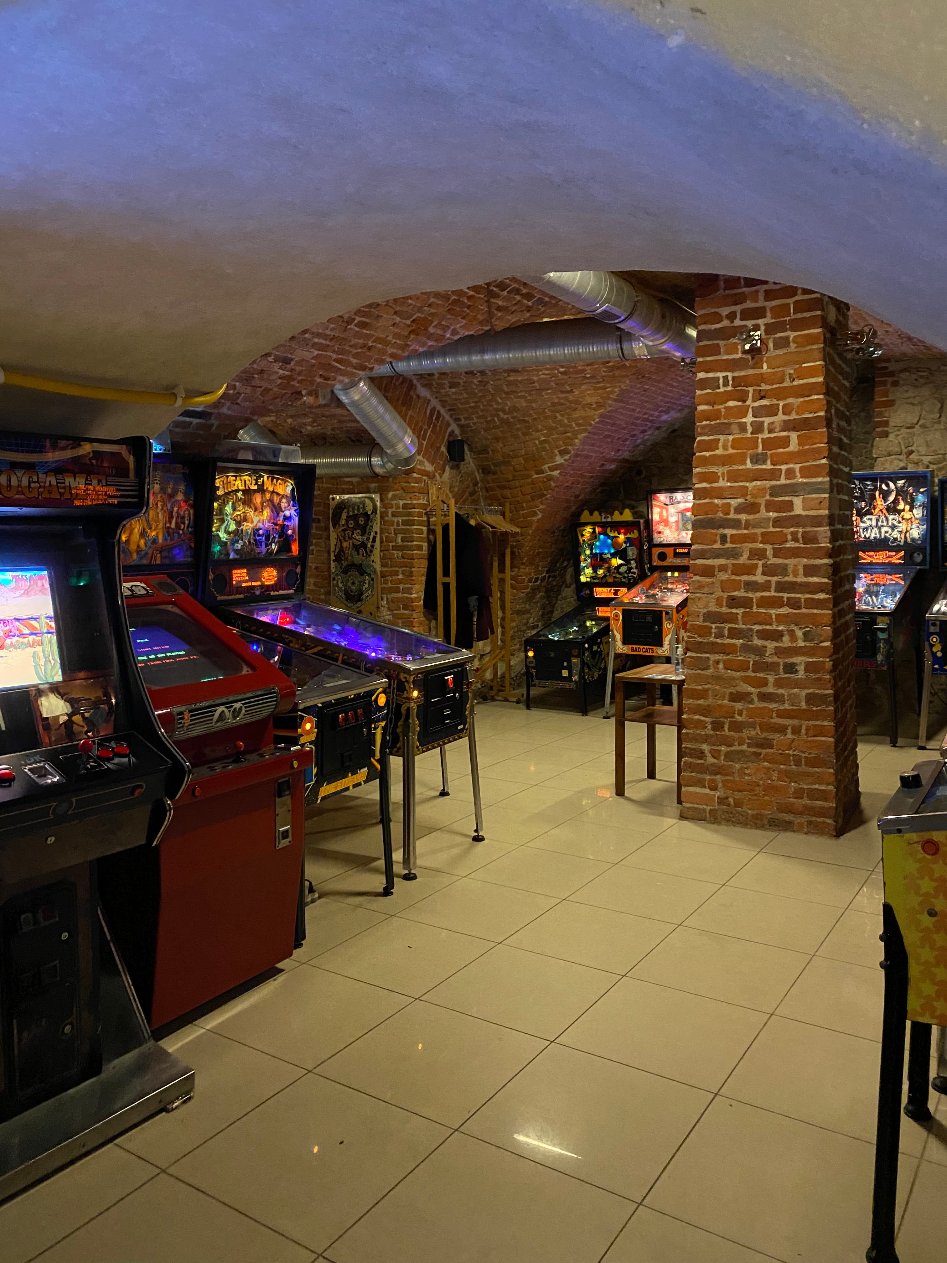 Salle d'Arcade